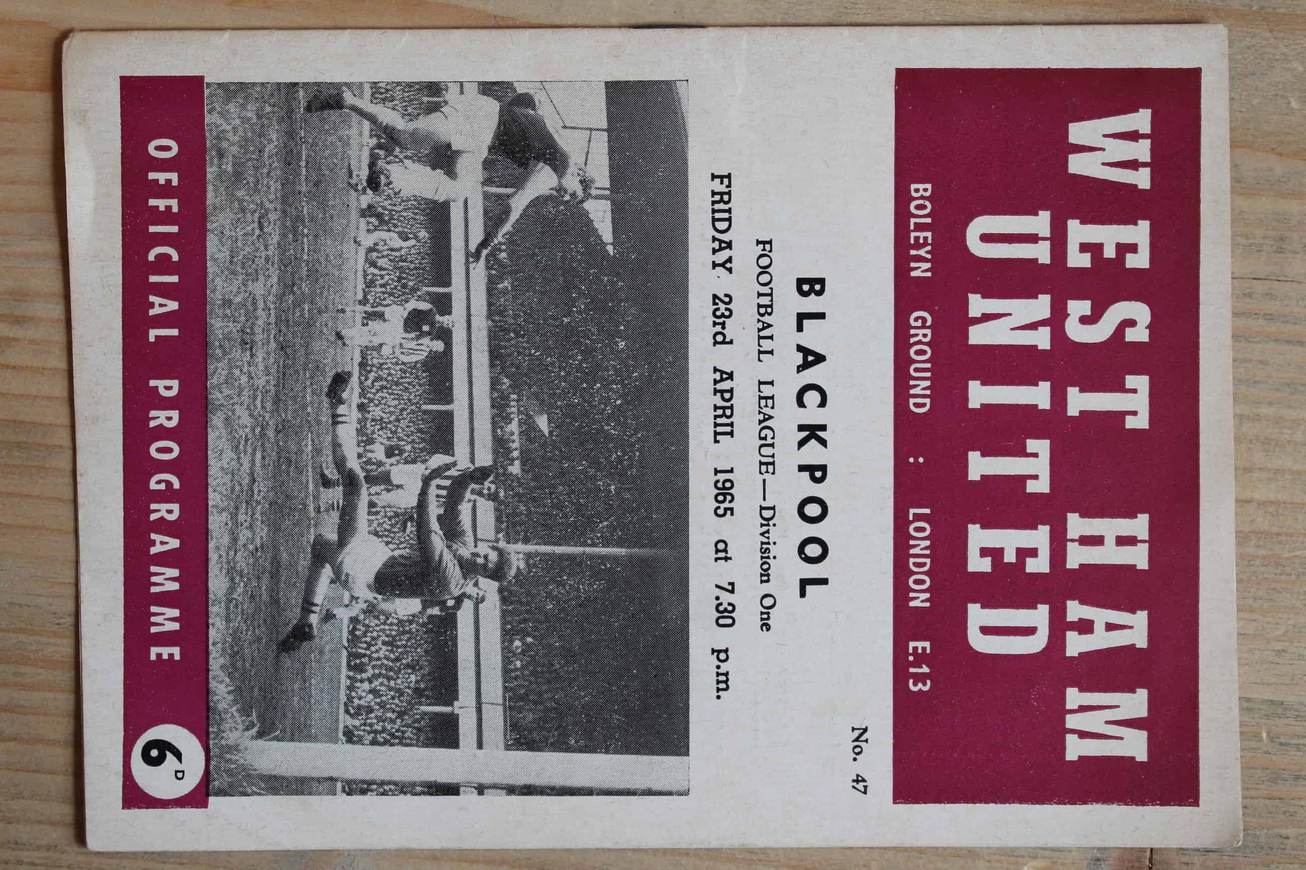 West Ham United FC v Blackpool FC